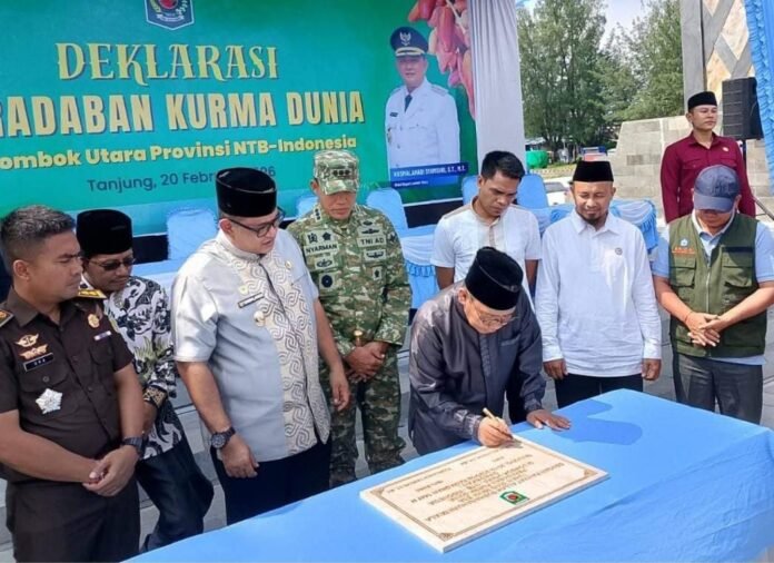 Pemda KLU Deklarasikan Kurma Ikon Ekonomi Masa Depan