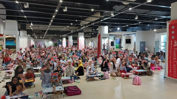 Hadirkan Keceriaan, Faber-Castell Gelar Lomba Mewarnai Diikuti 500 Pasang Anak dan Orang Tua