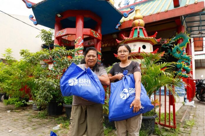 Tebar Kebahagiaan Imlek 2026, BRI Peduli Salurkan Ribuan Paket Sembako