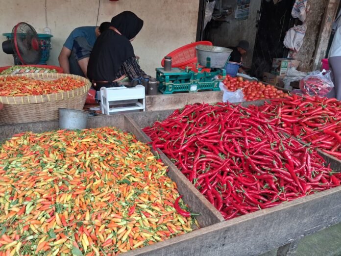 ‘’Pedasnya’’ Harga Cabai di Bulan Ramadan