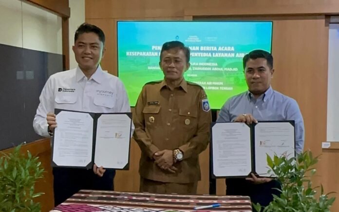 Perumdam Tiara Loteng Suplai Kebutuhan Air Bersih BIZAM