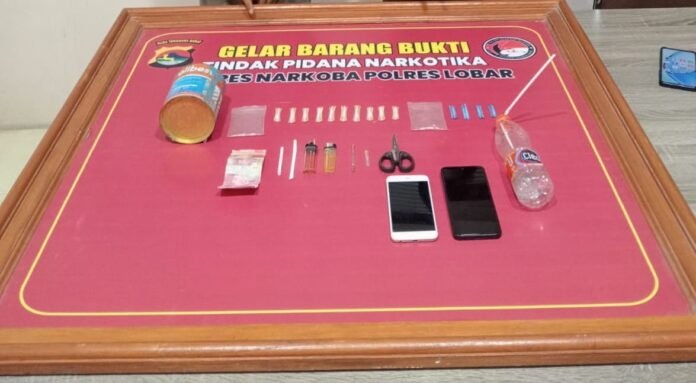 Polres Lobar Bongkar Sindikat Pengedar Narkoba