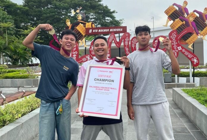 Harumkan Nama Daerah, Atlet Basket Lobar Raih Juara Kejurda dan Kejurnas