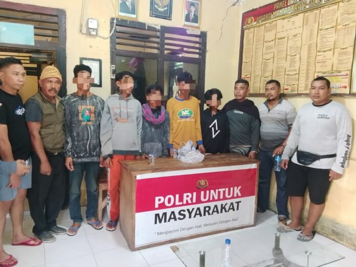 Polisi Tangkap Lima Terduga Pelaku Pembacokan