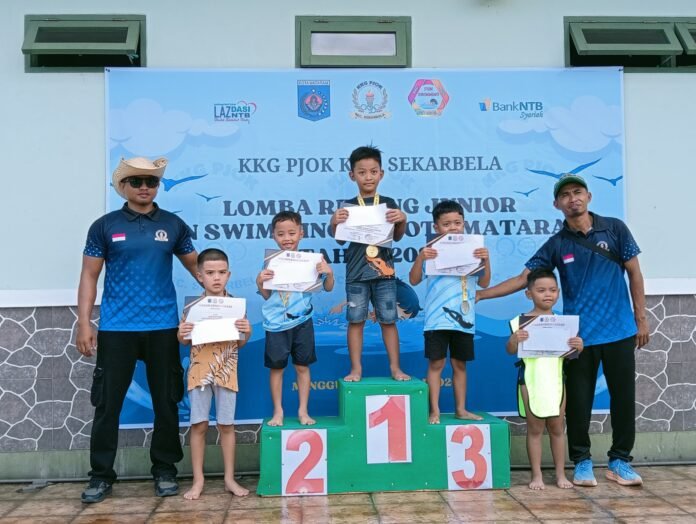 Lomba Renang Junior Digelar di Mataram, Cetak Bibit Atlet Sejak Dini