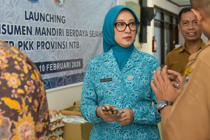 Hj. Sinta Agathia Muhamad Iqbal (Suara NTB/ist)