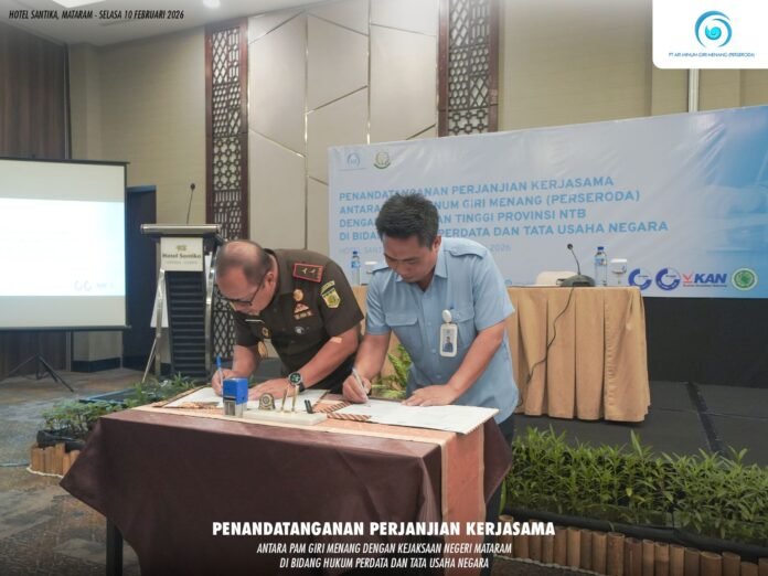 PTAM Giri Menang dan Kejati NTB Jalin Kerja Sama