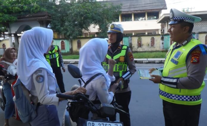 Operasi Keselamatan 2026, Polres Loteng Berikan 444 Sanksi Teguran