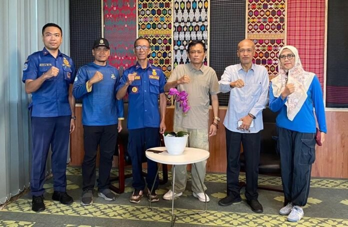 Loteng dan Lotim Sepakat Perkuat Pencegahan dan Penanggulangan Kebakaran Wilayah Perbatasan