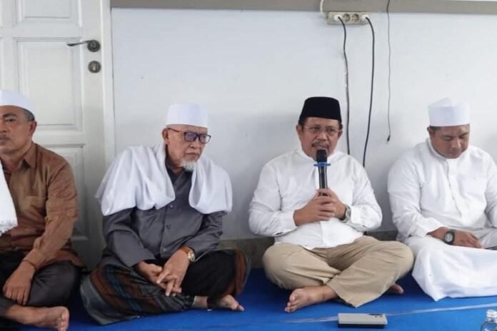 Tarhib Ramadan, Bupati dan Wabup Lobar Gelar Zikir dan Doa Bersama Para Tuan Guru