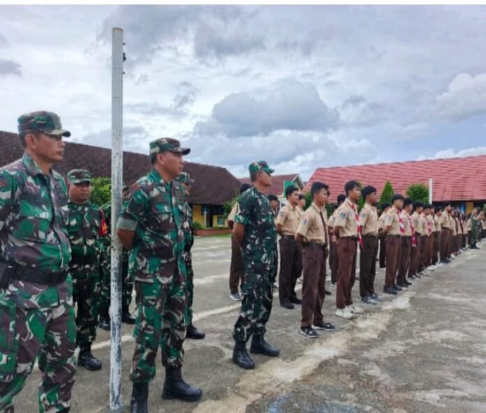 Bentuk Karakter Siswa, KKRI Gelar Persami di SMKN 1 Narmada