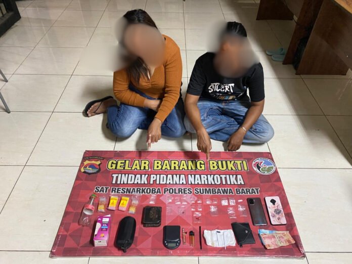 Bongkar Peredaran Sabu di Maluk, Dua Terduga Pelaku Dibekuk
