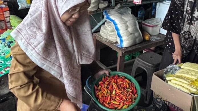 Disperindag Turun Stabilisasi, Harga Cabai di Lobar Capai Rp120 Ribu Per Kilogram