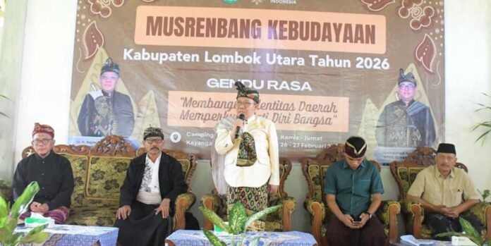 Susun Dokumen Kebudayaan, Pemda KLU Gelar Musrenbang Kebudayaan