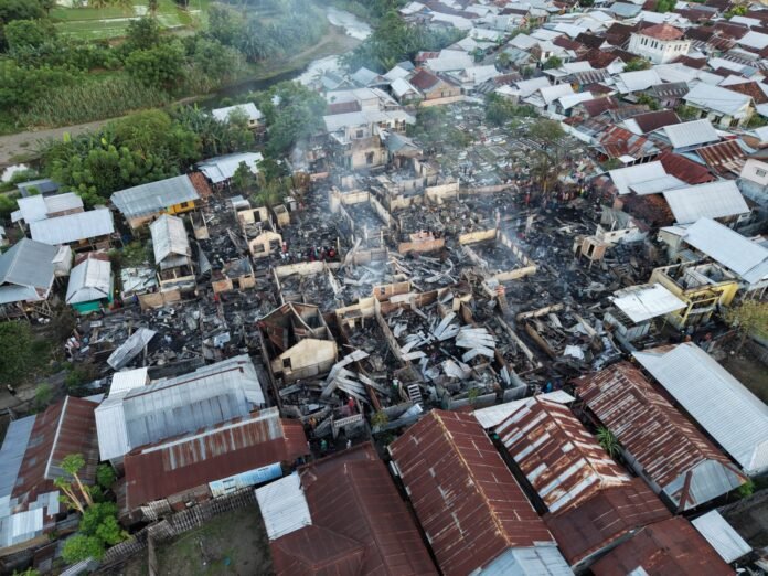 Bupati Kenang Dedikasi Petugas Damkarmat Gugur