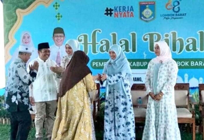 Halalbihalal Bupati dan Wabup Lobar Wadah Silahturahmi dah Sinergi dengan Rakyat