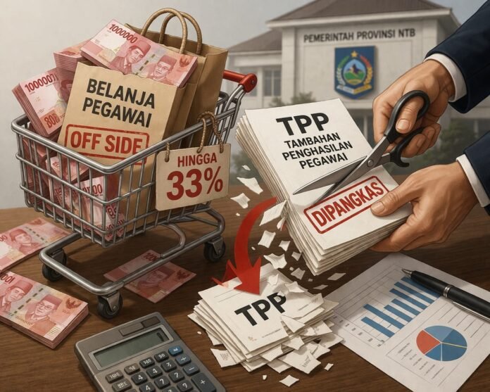 Belanja Pegawai hingga 33 Persen, Pemprov NTB Pilih Pangkas TPP