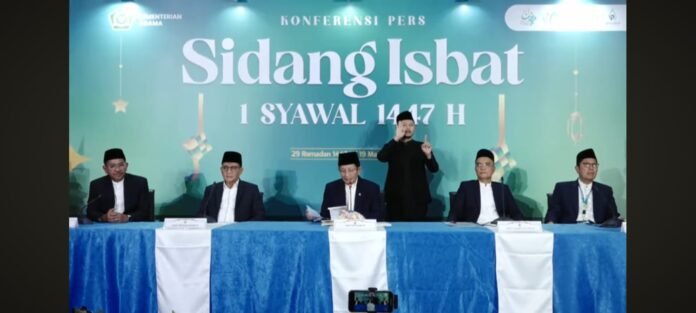 Pemerintah Tetapkan Idulfitri 1 Syawal 1447 Hijriah Jatuh pada Sabtu 21 Maret 2026