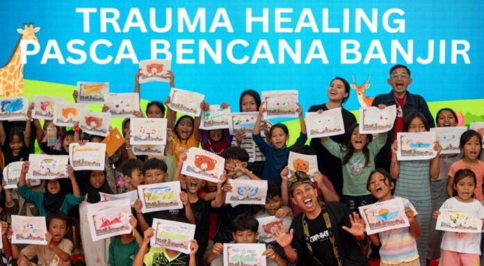 ITDC Gelar “Trauma Healing” bagi Anak-Anak Terdampak Banjir