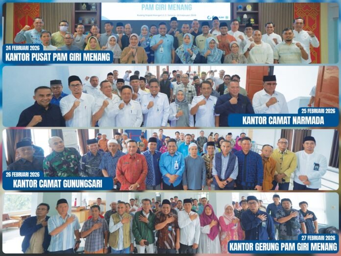 Forum Pelanggan PAM Giri Menang (Perseroda) Gelar Sosialisasi Tarif dan Pelayanan