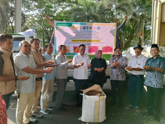 Kerja Sama dengan Champion, Pemkab Lotim Datangkan 1,3 Ton Cabai dari Enrekang Sulsel