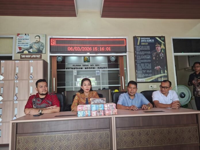 Kembalikan Kerugian Negara, Kasus DD Desa Banggo Berpeluang Dihentikan