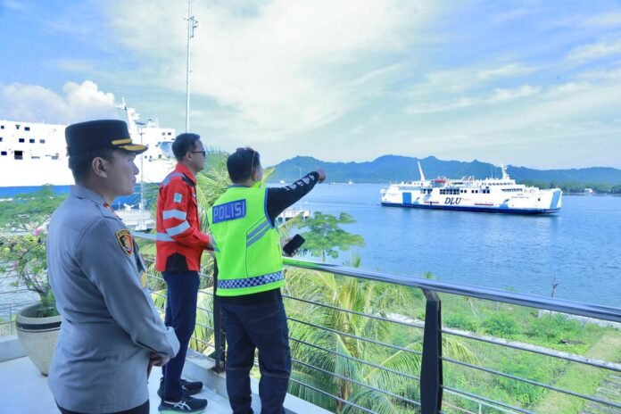 Persiapan Pengamanan Mudik Lebaran, Polda NTB Tinjau Pelabuhan Lembar dan Gili Mas