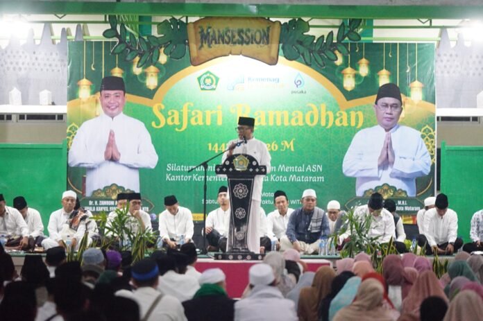 Safari Ramadhan Kemenag Kota Mataram: Perkuat Sinergi dan Disiplin ASN demi Pelayanan Umat yang Lebih Baik