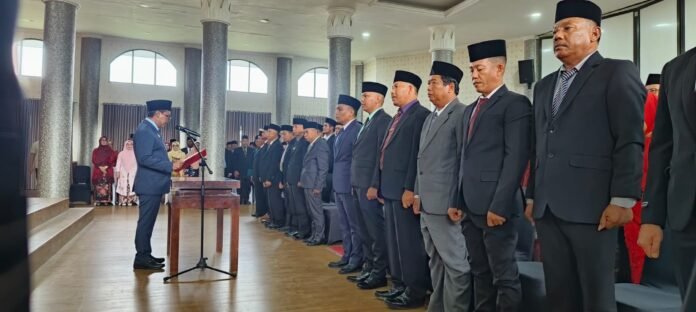 41 Pejabat di KSB Dilantik