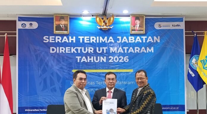 Jadi Direktur Baru, Ronny Batista Lanjutkan Estafet Kepemimpinan UT Mataram Jadi Direktur Baru, Ronny Batista Lanjutkan Estafet Kepemimpinan UT Mataram