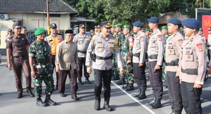 Amankan Perayaan Lebaran 2026, Polres Loteng Terjunkan 625 Personel