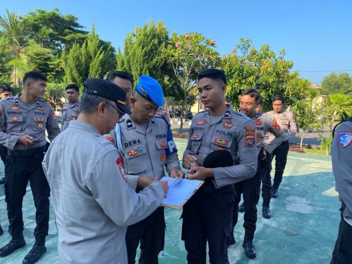 Polres Lombok Utara Disiplinkan Anggota, Tiga Personel Ditindak