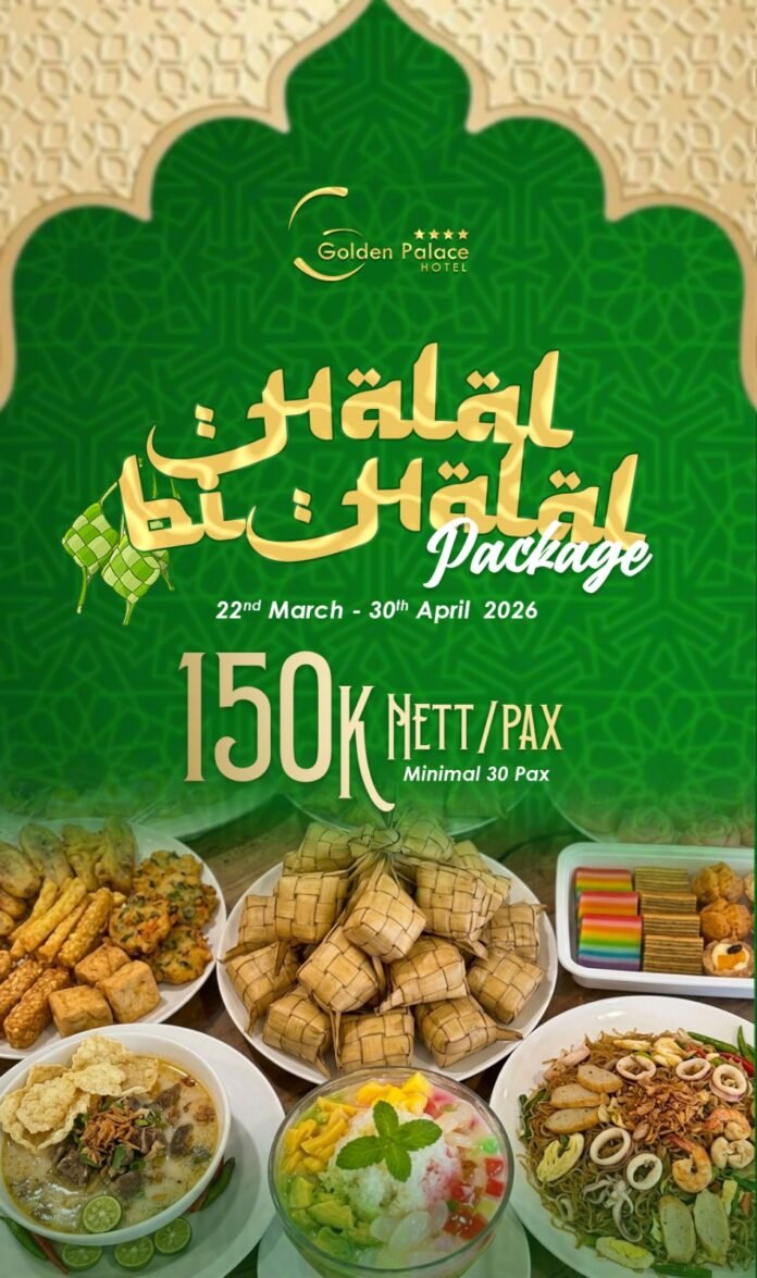 Rayakan Kebersamaan Lebaran dengan Promo Halalbihalal Spesial di Golden Palace Hotel Lombok