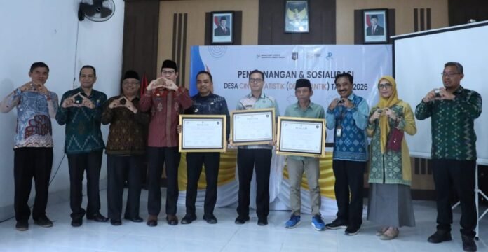 Perkuat Literasi Statistik, Pemkab Loteng dan BPS Kolaborasi Bentuk Desa Cantik