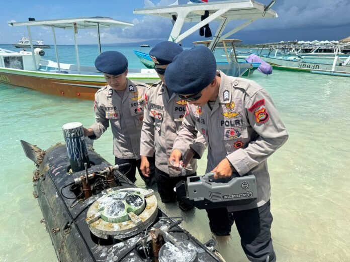 Benda Mirip Torpedo di Gili Trawangan Tidak Berbahaya