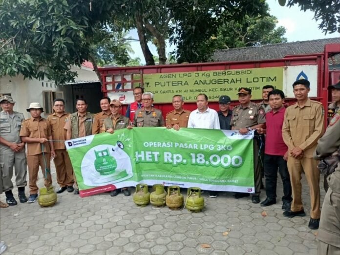 Gencarkan Operasi Pasar Epliji 3 Kilogram di Lombok Timur