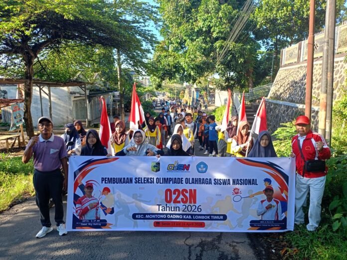 Montong Gading Mulai O2SN, UPT Dikbud Pastikan Bukan Sekadar Formalitas