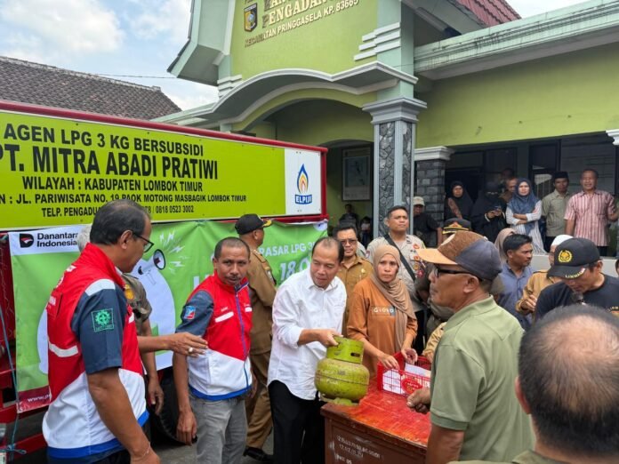Pertamina Patra Niaga Tambah 59 Ribu Tabung Elpiji 3 Kilogram di Lombok Timur