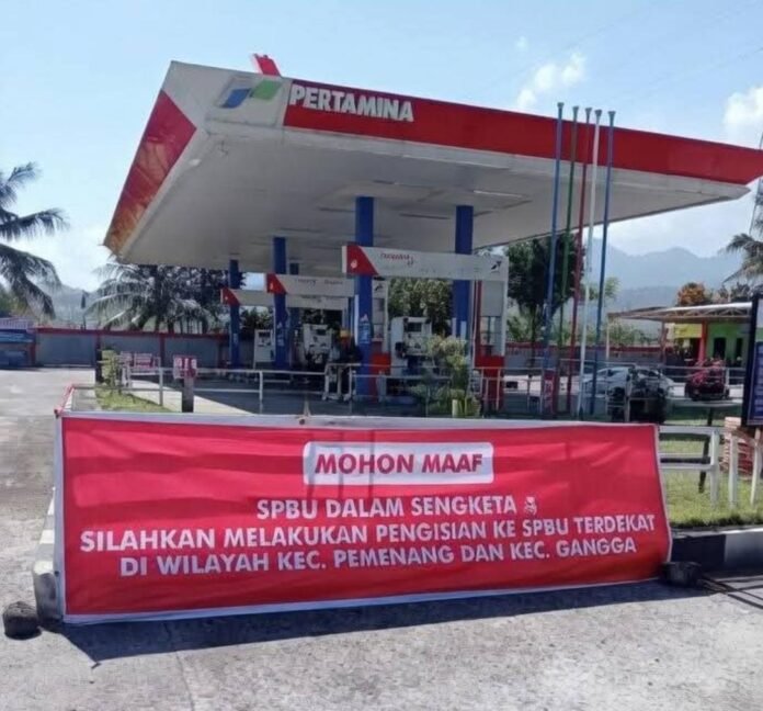 PN Mataram Eksekusi Tiga SPBU di KLU
