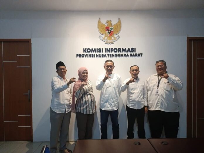 KI NTB Apresiasi Proaktif PT Jamkrida Dalam Memperkuat Keterbukaan Informasi BUMD