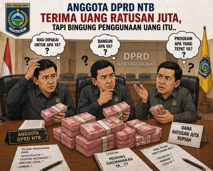 Terima Uang Ratusan Juta, Tiga Anggota DPRD NTB Akui Bingung Peruntukannya