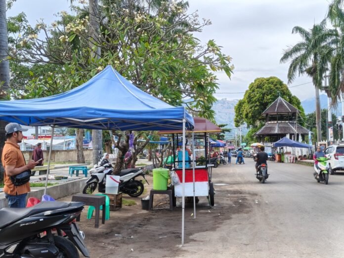 Aktivitas Pedagang Serasuba Mulai Menggeliat