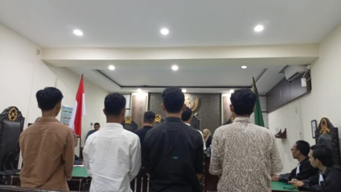 Enam Terdakwa Kasus Dugaan Perusakan Mapolda NTB Divonis Bersalah