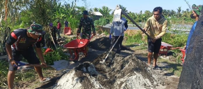 Demi Target Tepat Waktu, Pengerjaan Talud Irigasi 1.300 Meter Dikebut