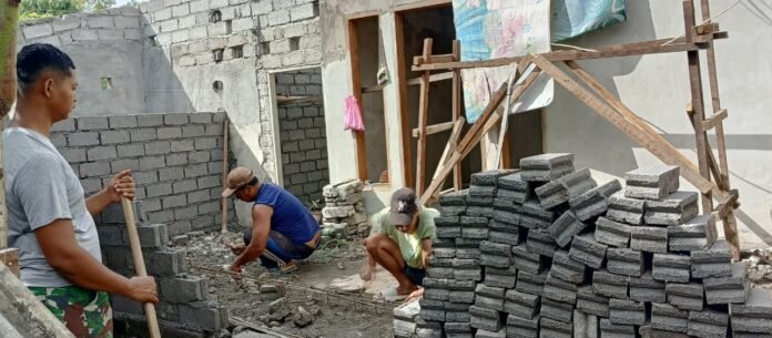 Satgas TMMD Ke-128 Percepat Renovasi Rumah Tidak Layak Huni