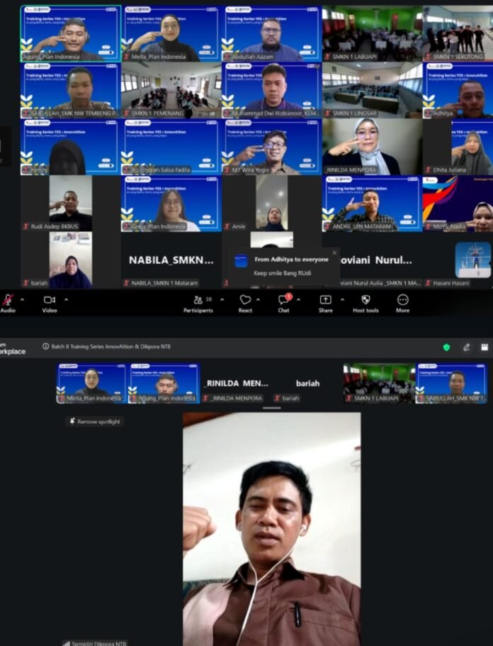 200 Generasi Muda NTB Dibekali Ilmu AI Lewat Platform Online