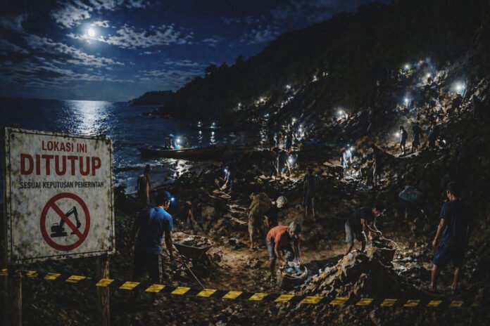 Sempat Ditutup KPK, Tambang Ilegal di Sekotong Beroperasi Kembali