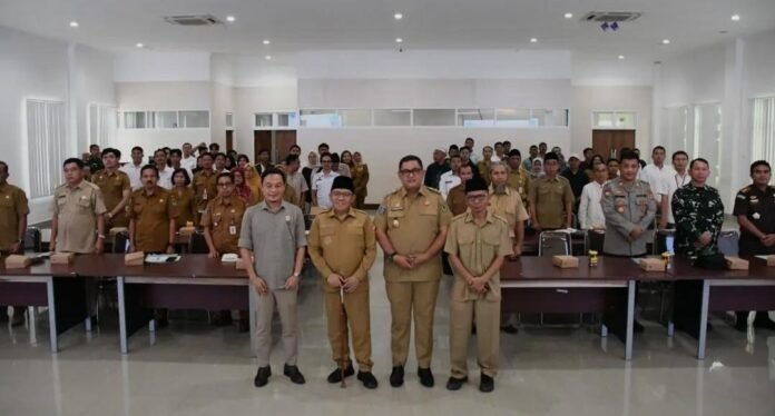 Pimpin Rakor Satgas MBG, Bupati KLU Tegaskan Transparansi dan Dampak Ekonomi Program