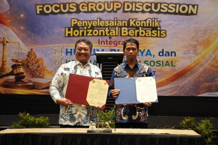 Perkuat Peran Selesaikan Persoalan Sosial, Rektor Unram dan Rektor Universitas Pancasila Teken Perjanjian Kerja Sama