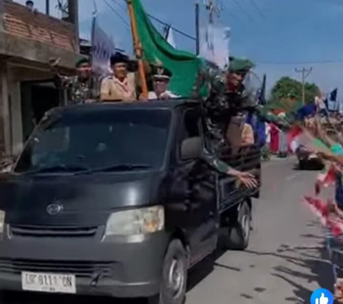Tumbuhan Kecintaan, Warga Antusias Sambut Pataka Lobar dan Bendera Sejahtera dari Desa